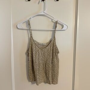 Abercrombie & Fitch Green Floral Camisole